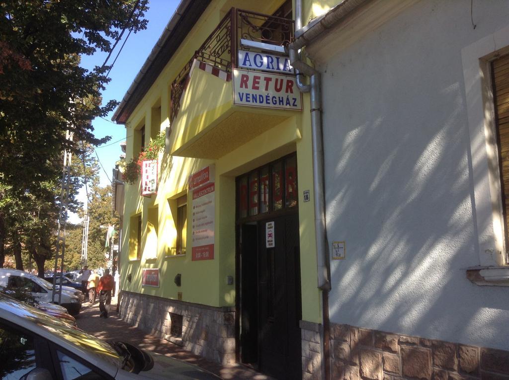 Agria Retur Vendeghaz Hotel Eger Luaran gambar